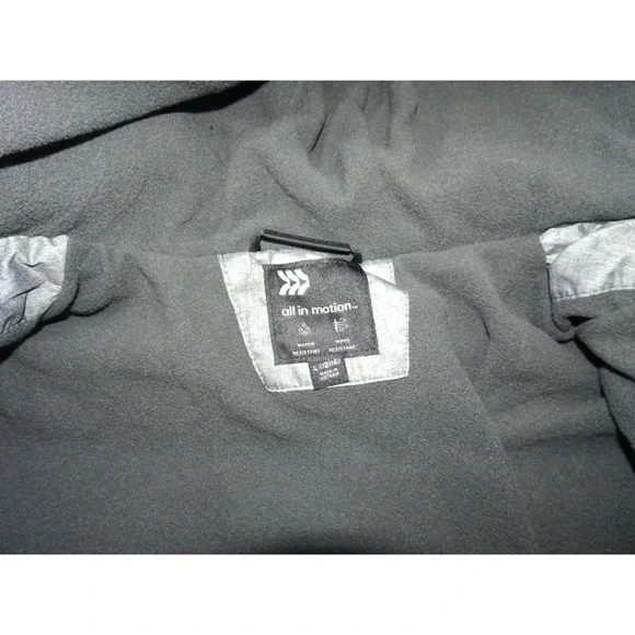 All In Motion Boys Girls Short Puffer Jacket Large 12/14 Gray Extendable… - Picture 6 of 12